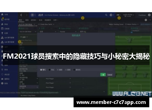 FM2021球员搜索中的隐藏技巧与小秘密大揭秘